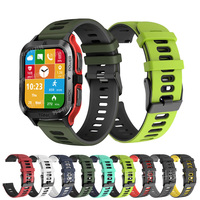 For KOSPET Tank M3 Ultra Smartwatch Strap 20/22mm Bracelet Silicone Sport Band For KOSPET TANK T3 Ultra 2/T2/M2/S2 M1 S1 Correas