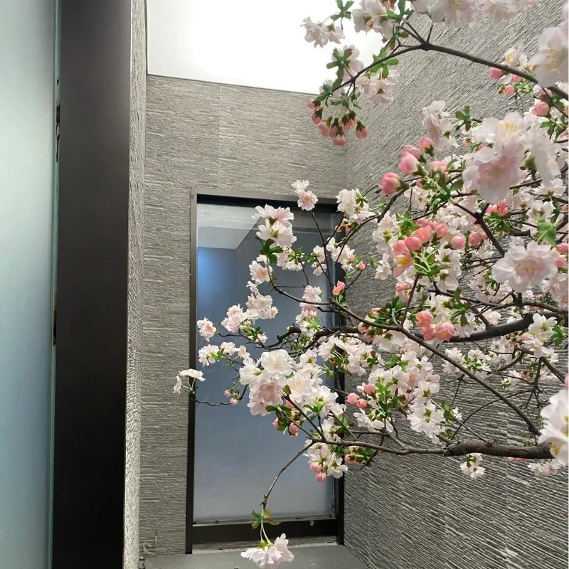 Simulation Begonia Tree Floor Flower Art Indoor Decoration Green Plant Wishing Tree Potted Plant