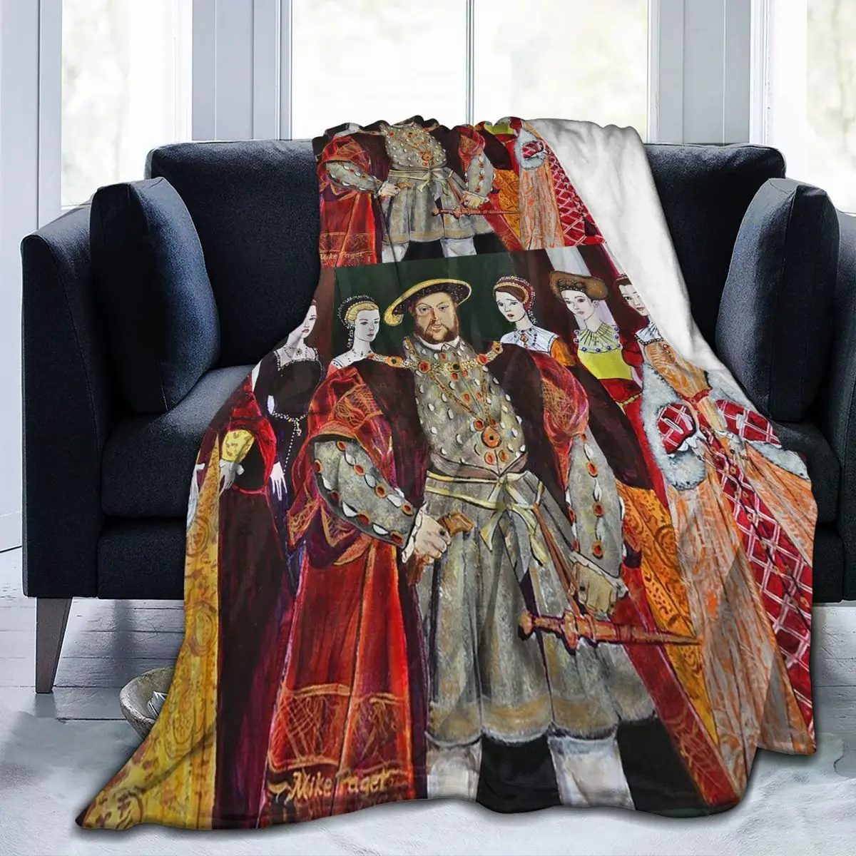 

Одеяло King Henry 8th And His Six Wives, фланелевое одеяло для дивана, легкое одеяло для дома, спальни, путешествий, покрывало, одеяло