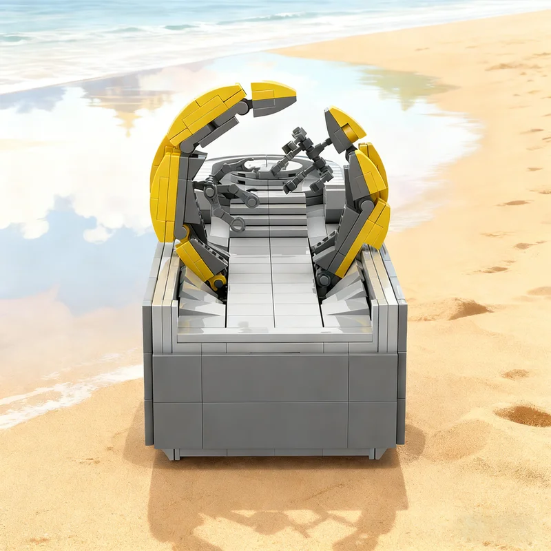 

830 деталей MOC: Модель костюма Железного человека Marvelled Gantry Machine, рождественский подарок, строительные игрушки, конструктор, архитектурные блоки, развивающая игрушка