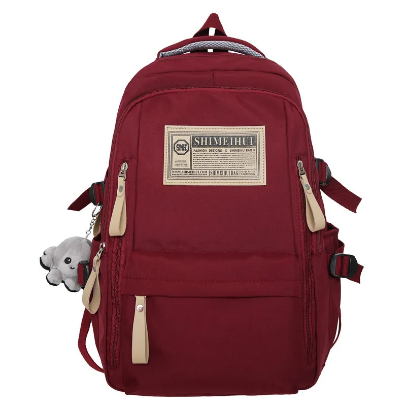 2025 New Unisex daily Backpack schoolbag For students women college computer backpack large capacity high school schoolbag