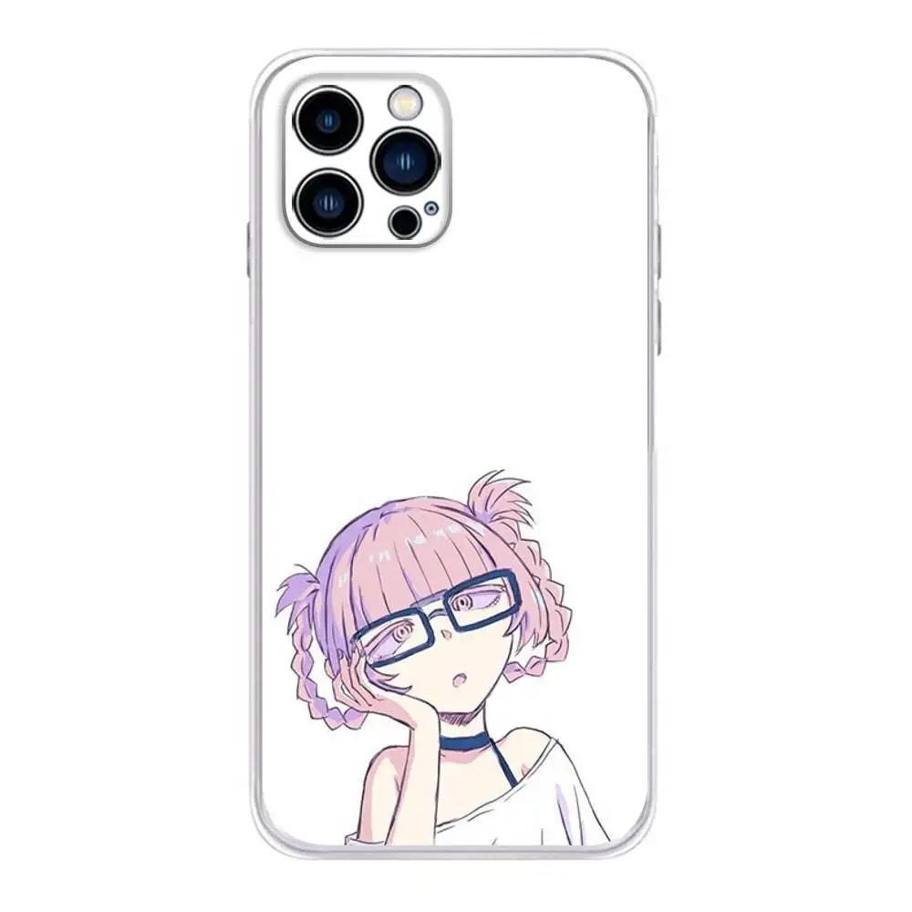 حافظة هاتف Call of Night N-Nazuna nanakusa لهاتف iPhone 16,15,14,13,12,11 Plus,Pro,Max,XR,XS,Plus,E,Mini غطاء ناعم شفاف