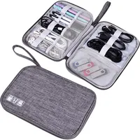 Waterproof Electronics Organizer, Travel Cable Pouch, Universal Accessories Bag