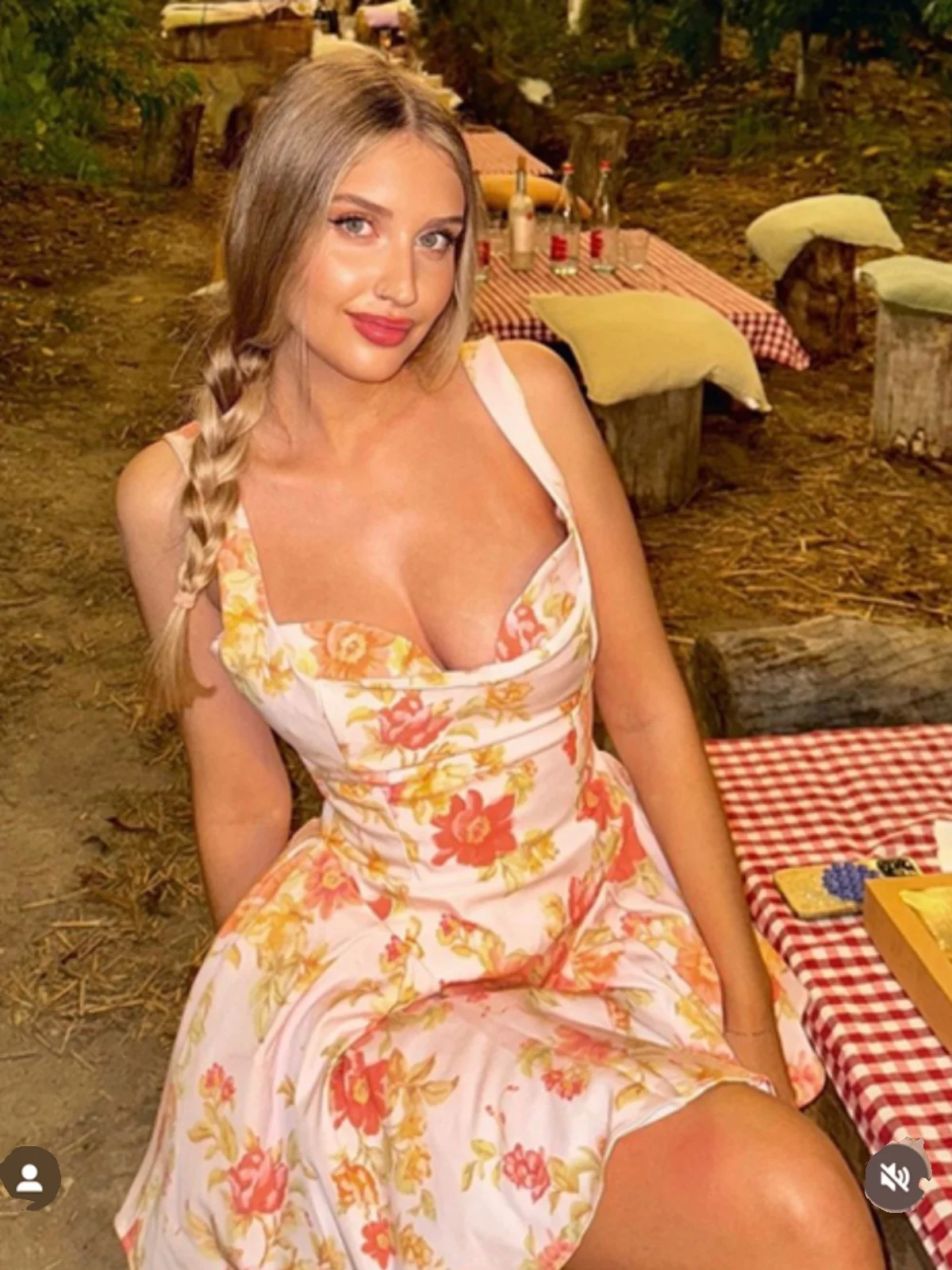 

Юбка-плиссе с принтом роз, облегающая, с высокой талией, летняя, повседневная, женская, из полиэстера и хлопка