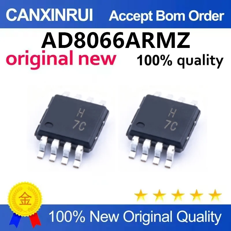 (5pcs-100pcs)Brand new original AD8066ARMZ-REEL7 dual channel FET input operational amplifier chip package MSOP-8