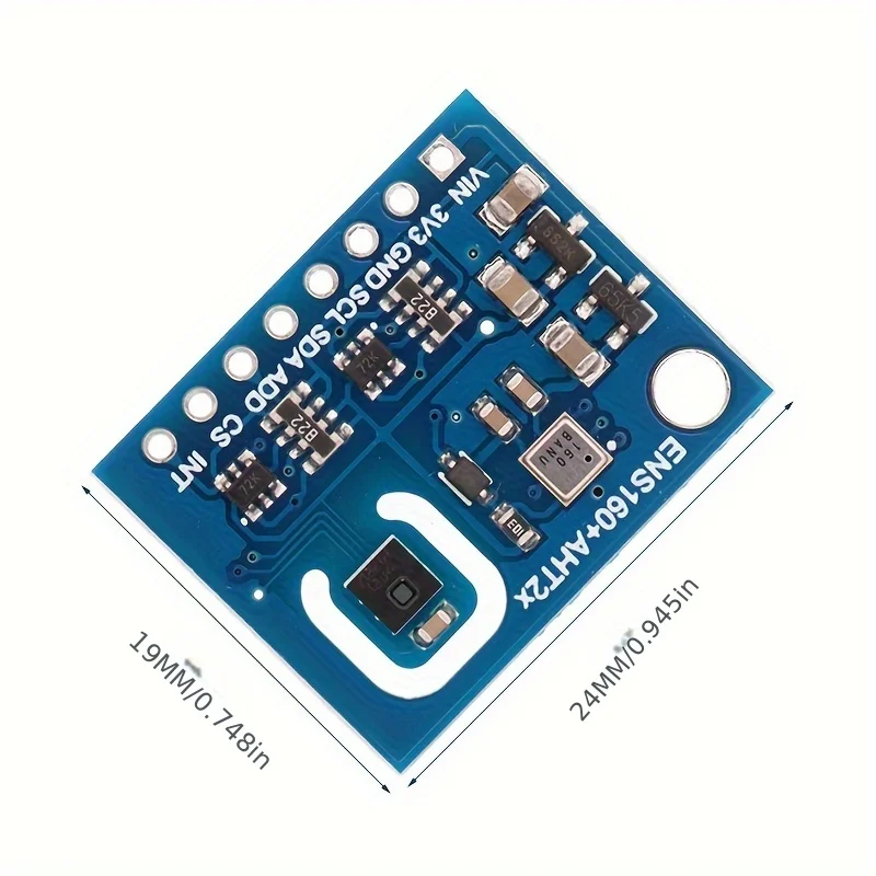 ENS160+AHT21 CARBON Dioxide CO2 eCO2 TVOC Air Quality And Temperature And Humidity Sensor Replace CCS811 For Arduino