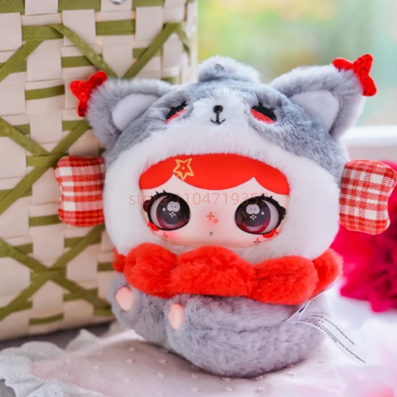 Lulumi caixa cega viagem na nuvem série caixa misteriosa boneca de vinil pingente chaveiro figura de ação bonito anime boneca saco surpresa