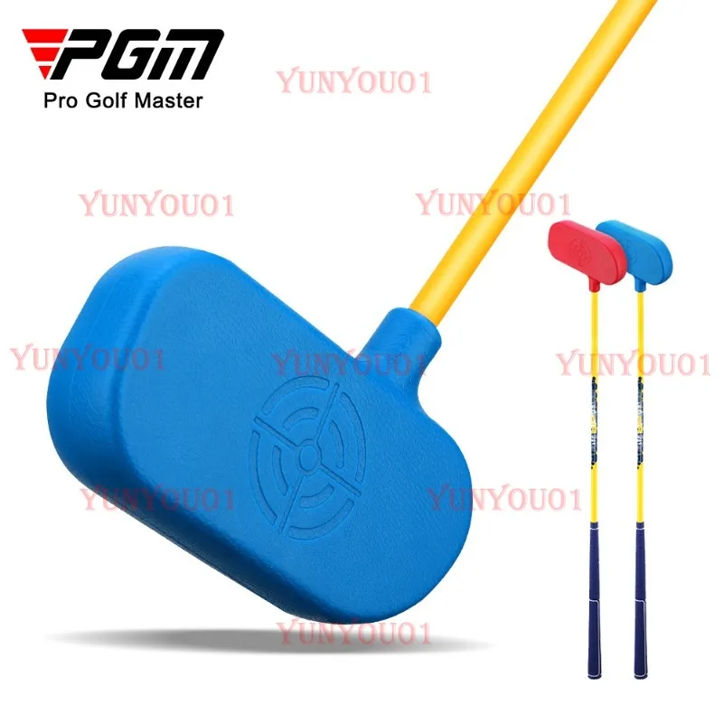 

Детские клюшки для гольфа PGM для мальчиков и девочек, тренировочные клюшки для начинающих, которые можно хитать настоящие мячи, большая ударная поверхность