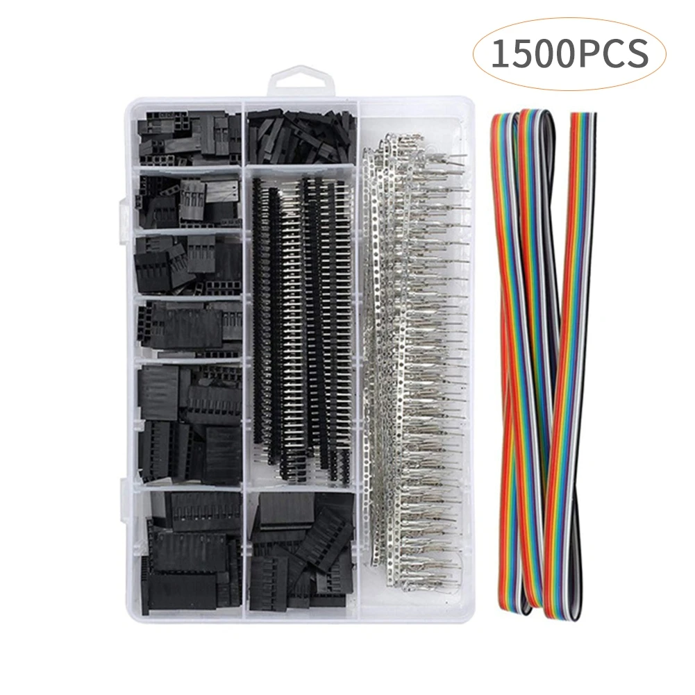 1550Pcs SN-28B Dupont Crimping Tool Pliers Wired Terminal Connector Ferrule Crimper Wire Hand Tool Set Terminals Clamp Kit Tools