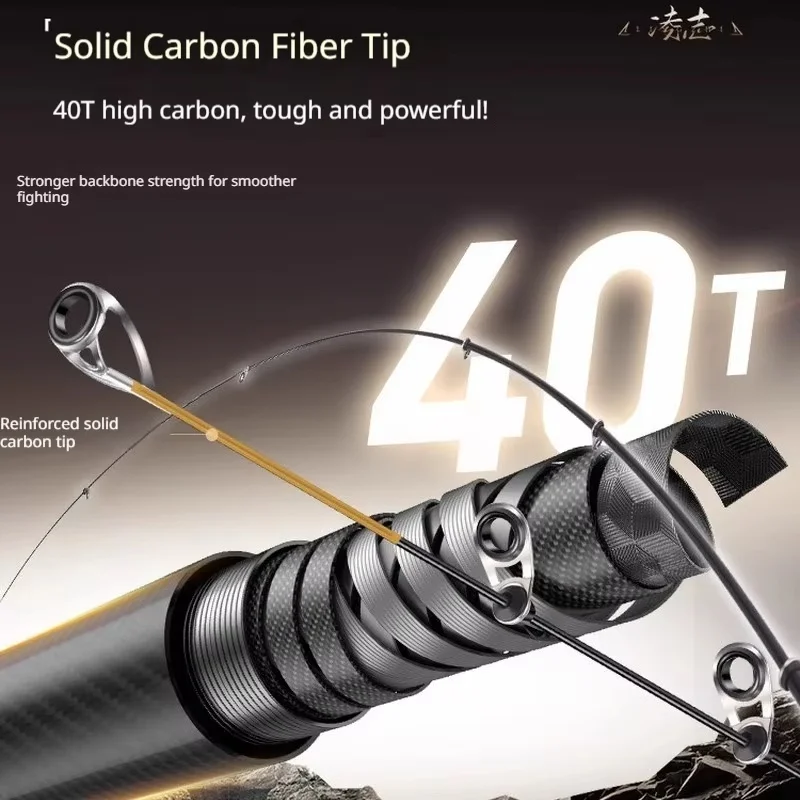 Ultralight Hard HASIDA Lingzhi Telescopic Rock Fishing Rod Short Section Large Guide Ring Long Cast Sliding Float Portable