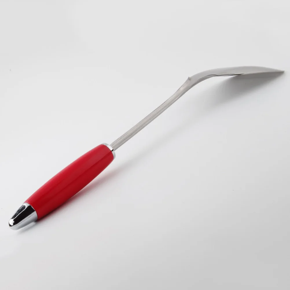 

Thick Stainless Steel Kitchen Spatula Long Handle Heat Proof Cooking Turner Serving Spoon Easy Clean Cooking Utensils