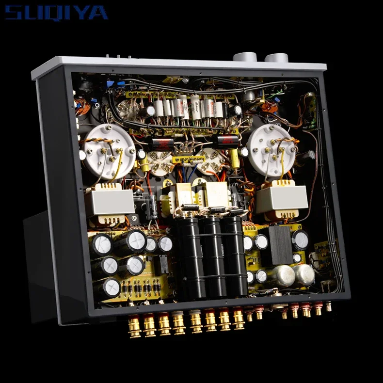 SUQIYA-MUZISHARE X30, Hi-END, односторонний, 30 Вт, класс A, 300B, 845, с функцией Phono и дистанционным управлением