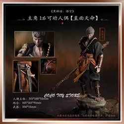 2024 Black Myth: Wukong New Wukong Moveable Figure 31cm Black Monkey Custom Action Figure Kid Toys Decoration Birthday Gift