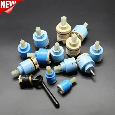 탭 믹싱 스풀 25mm/35mm/40mm 세라믹 카트리지 수도꼭지 카트리지 믹서 주방 목욕 분지 샤워 수도꼭지 액세서리