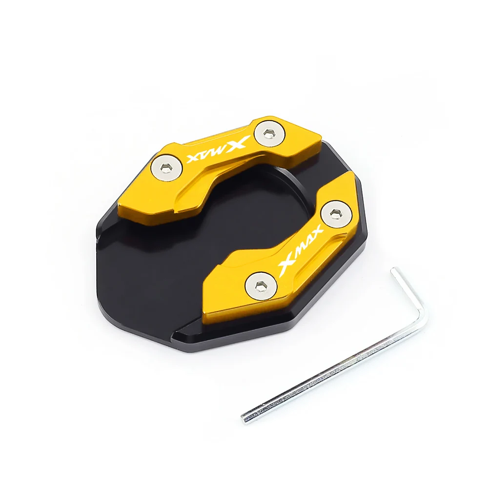 Side Stand Extension Plate For YAMAHA XMAX 300 X MAX 300 XMAX300 Accessories Motorcycle Kickstand Support Cover Enlarge Pad image 5