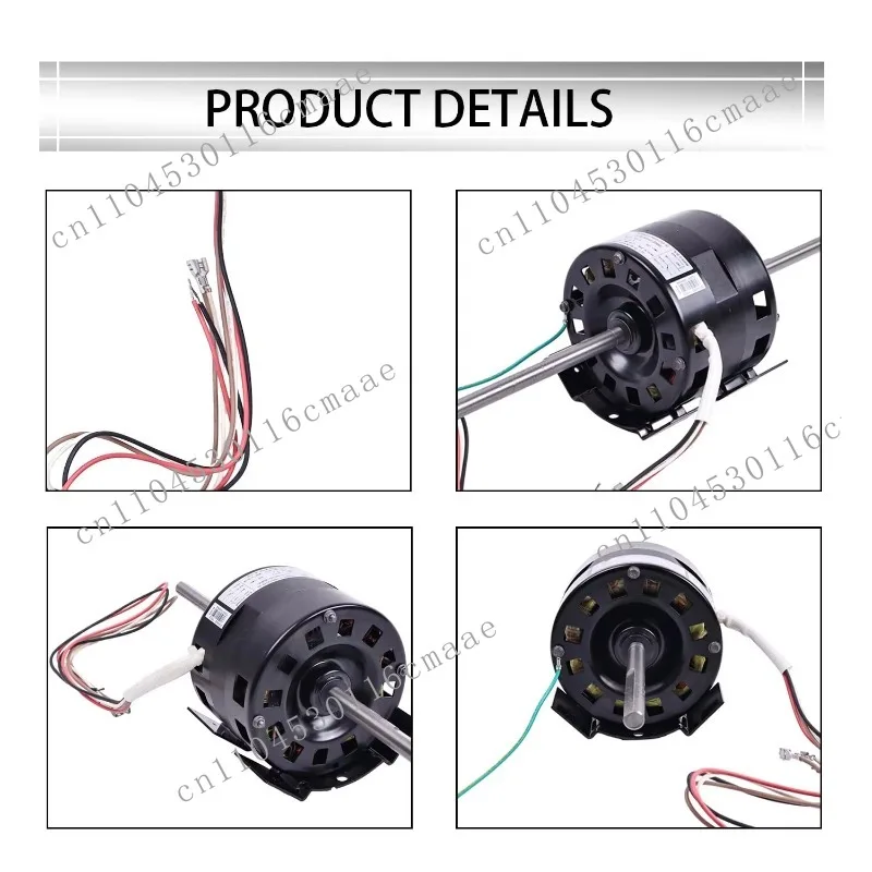 Applicable To 1/4 HP 115V 1625 RPM 2 Speed Metal Air Conditioner Blower Fan Motor Compatible with ORV4538 6757B311 322P708