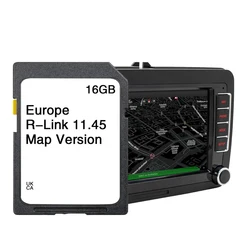 R-link 11.45 Compatibity for Renault Mascott 2014 2015 2016 2017 Navi Map Card 2025 New Update Cover Europe Road
