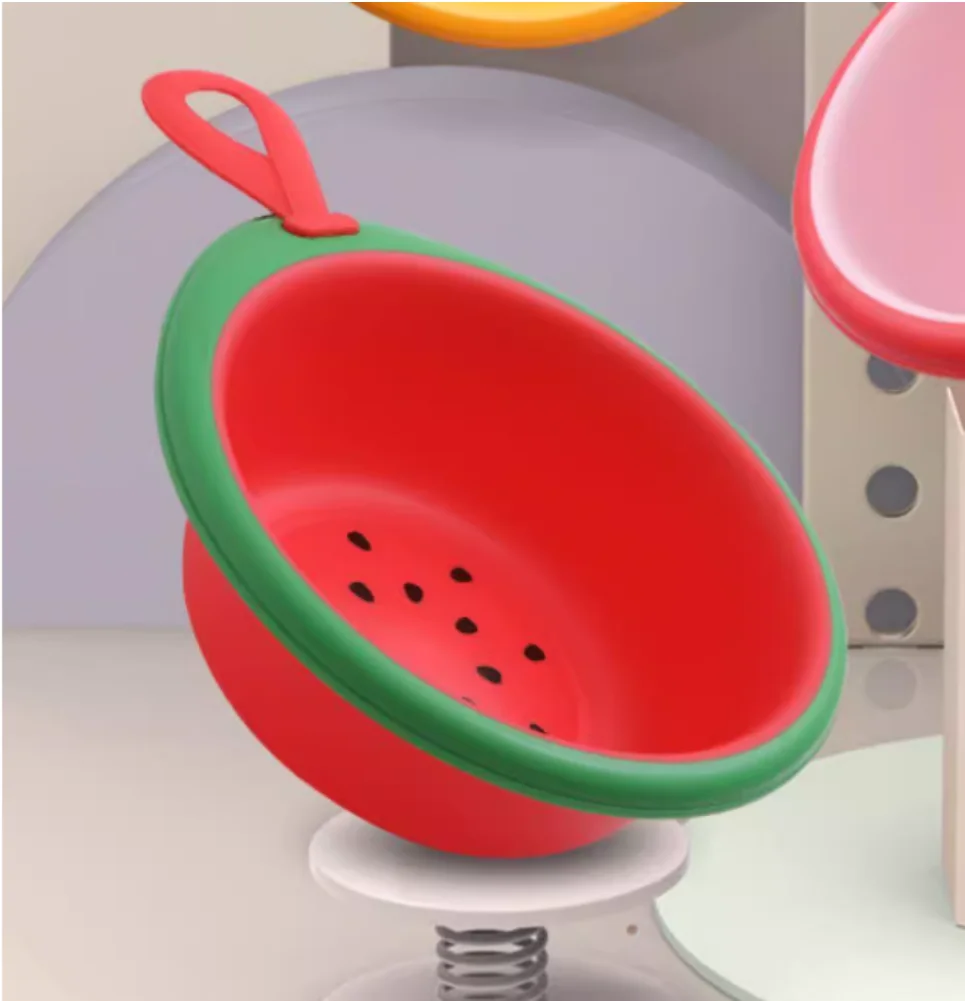 Watermelon Newborn Washbasin, Baby Basin, Small Face Basin, Wash Butt Basin, Children's Butt Basin