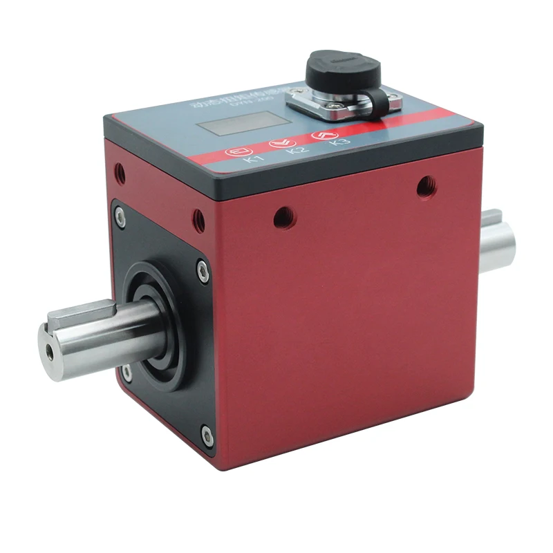 10Nm عزم الدوران الاستشعار 50Nm 100Nm مربع سائق التناوب عزم الدوران قياس سرعة الديناميكية التدوير التواء الاستشعار الاتصال رمح