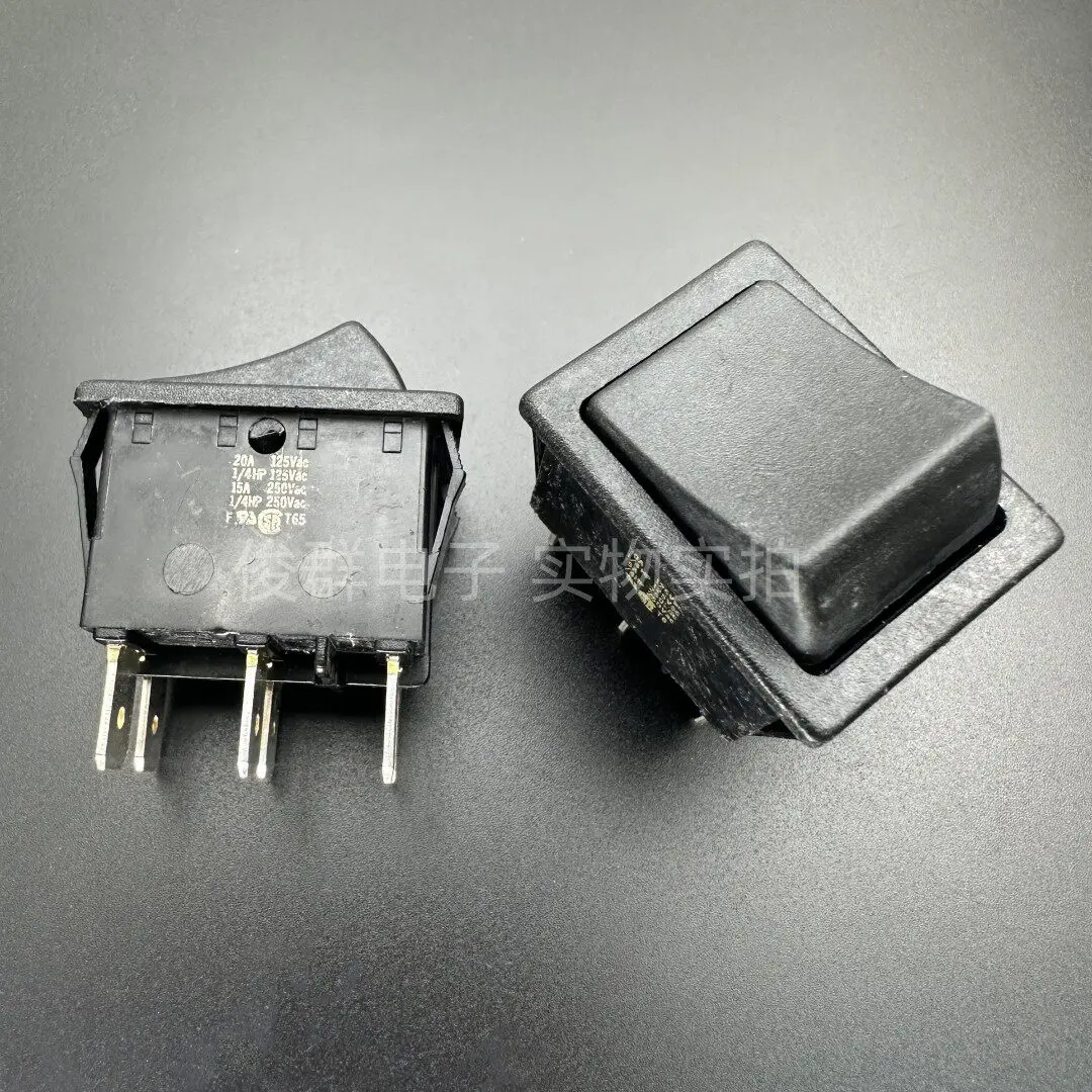 5pcs/Imported French Rocker Boat Power Switch Button 6 Pin 2 Gear 15A High Current Boat Button