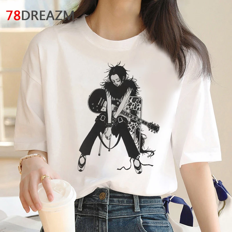 

nana osaki summer top men aesthetic ulzzang streetwear harajuku kawaii top tees t-shirt streetwear graphic tees women