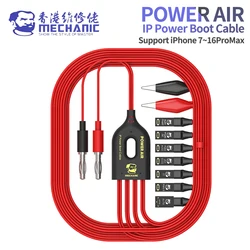 MECHANIC POWER AIR Power Boot Cable Suitable for IPhone 7-16Pro Max Current Test Motherboard Repair Power Supply Boot Cable Tool