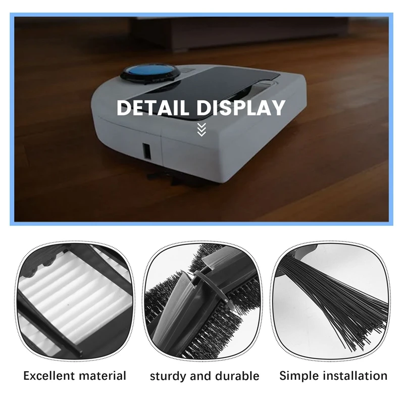 ロボット掃除機アクセサリーキット,Neato Botvac,dシリーズ,d3,d4,d5,d6,d7,d75,d80,d85の交換部品