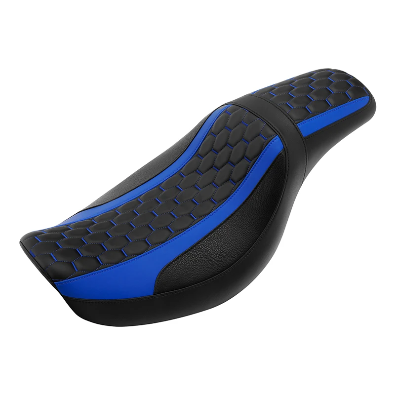 Motorcycle Driver Passenger Seat For Harley Dyna Street Bob Low Rider 2006-2017 Switchback 2012-2016 view 5