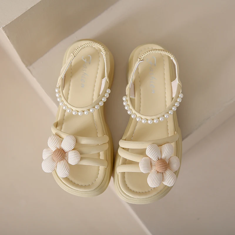 

Women's Summer Comfortable Sandals 5cm Slimming Heel Anti-Slip Rubber Sole Soft Lining Lightweight Casual Footwear