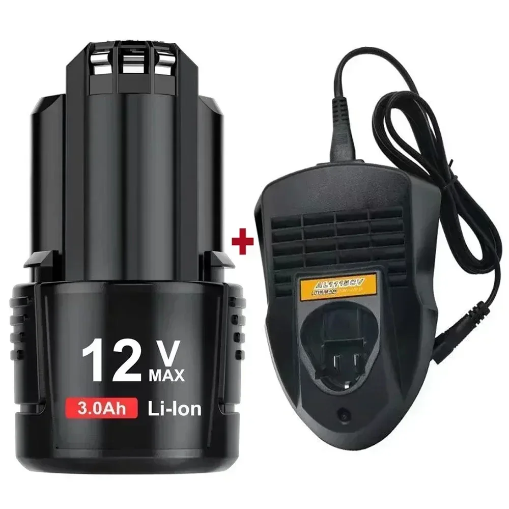 For Bosch lithium-ion rechargeable battery,100%New 12V/10.8V charger 3000mAh BAT411.BAT 411A.BAT412.BAT412A.BAT413.