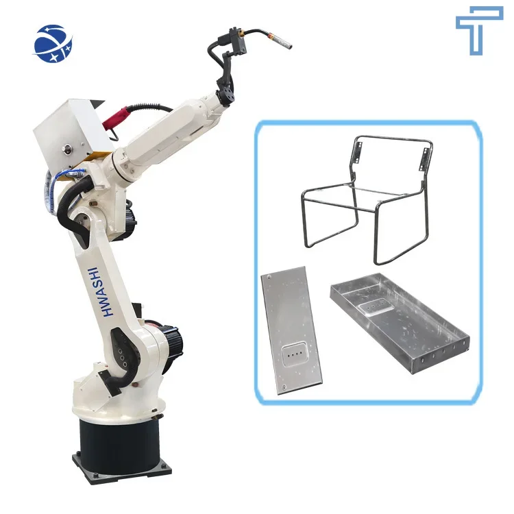 Industrial applications automatic cnc robot welding equipment with working table