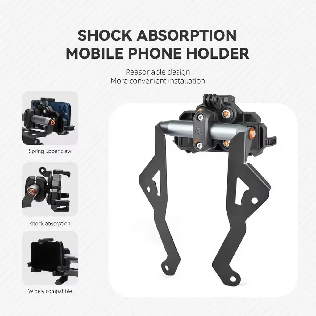 

Для мотоциклов Voge DS900X DSX 900 DSX: Новые аксессуары, держатель для GPS-навигатора и телефона, кронштейн для навигации, амортизирующая подставка