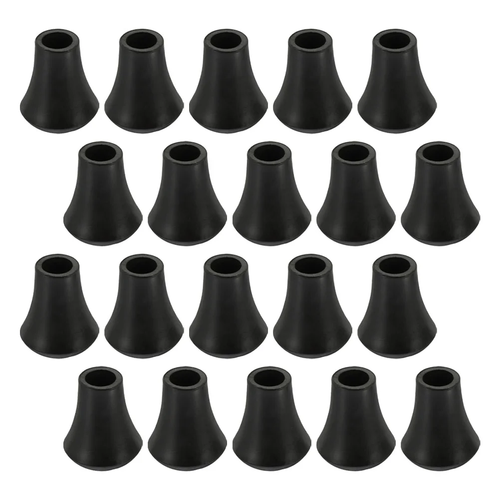 20 stks Drum Voeten Protectors Rubber Vervanging Voeten voor Vloer Drums Set Stand Pad Elektronische Praktijk Kit Rack Safe