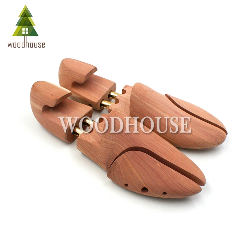 Men's and Women's Twin Tube Adjustable Red Cedar Shoe Tree Wood Shoe Tree