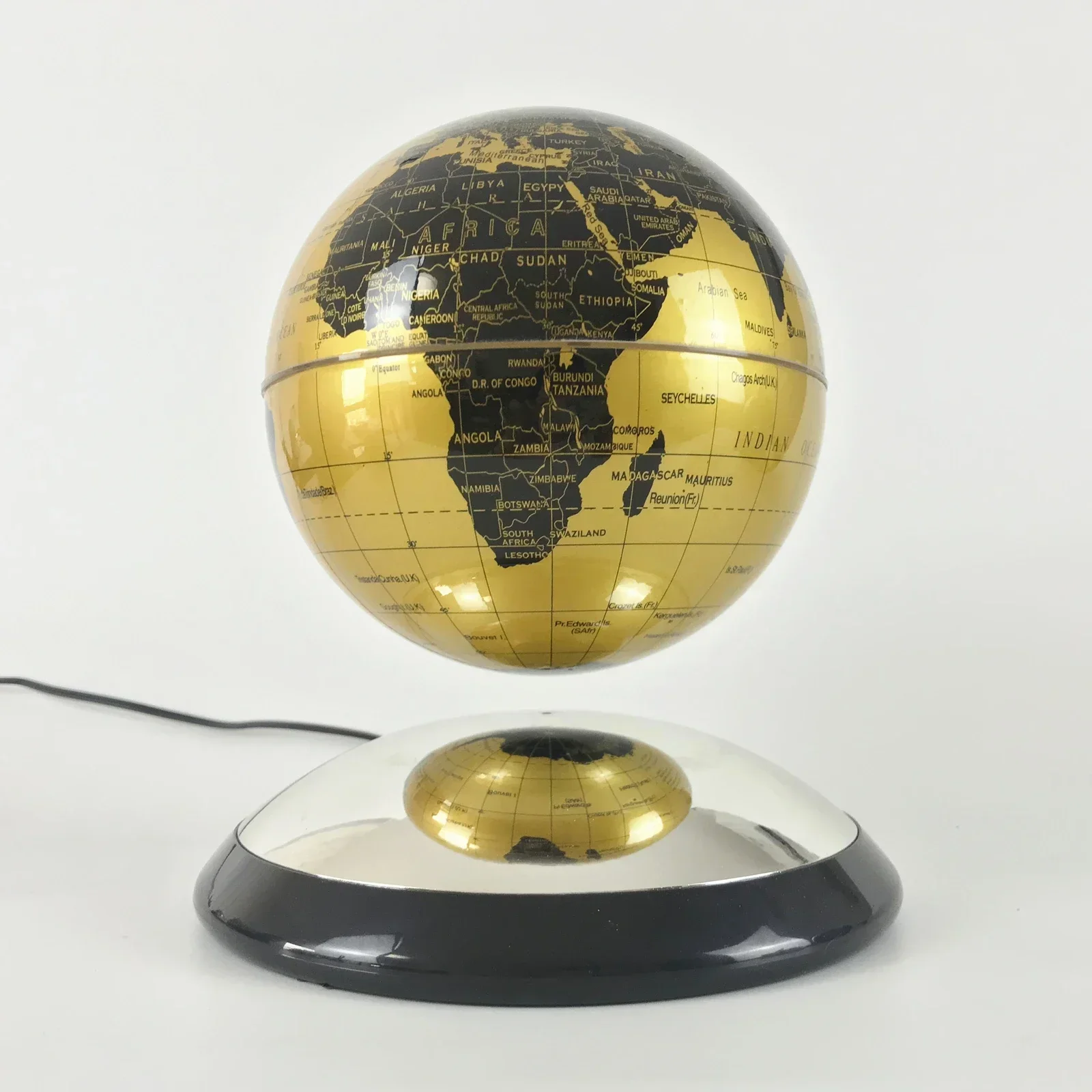 Levitating Globe High-class Business Gift 14cm Floating World Globe Unique Design Home Decoration