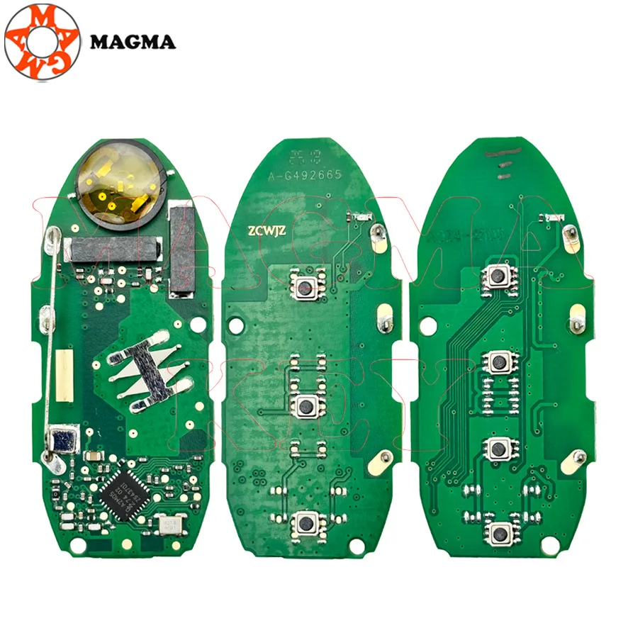 ماغما ميتسوبيشي أوتلاندر 2022 2023 2024 433 ميجا هرتز 4A رقاقة الذكية مفتاح السيارة عن بعد فوب 3/4 أزرار KR5MTXN1 S180145500 S180145400 #3