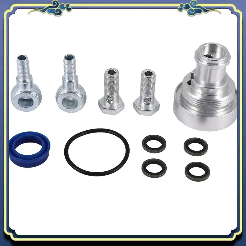 AU16-Motorcycle Oil Cooler Adapter Fitting For Honda Cross Riding CB CG Engine 36 1.5Mm Thread Oil Radiator