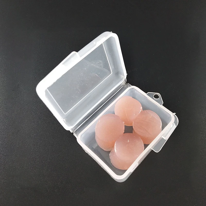 

4 шт., силиконовые вкладыши для наушников, с футляром