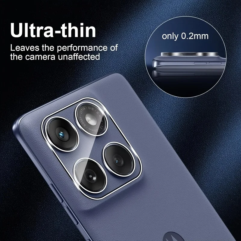 2pcs 3D 9H tempered glass lens film, suitable for Motorola MOTO G67 POWER G100 2025 G86 camera lens protection cover view 2