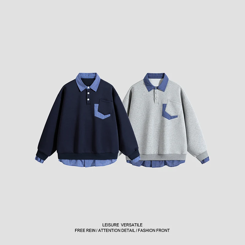 

Couple Spring and Autumn Comfortable Fashion Trend Versatile Hoodie Outdoor Golf Sports Leisure Vacation Two piece Sports Top