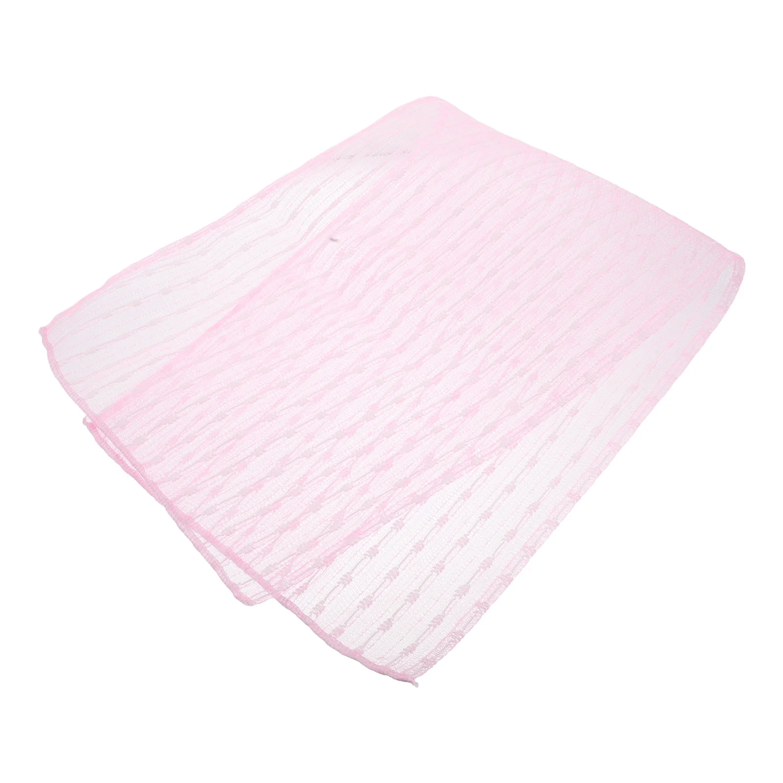 

Exfoliating Nylon Bath Cloth Towel Pink Korean Back Washcloth Shower Scrubber Soft Body Scrub Massage Back Washcloth
