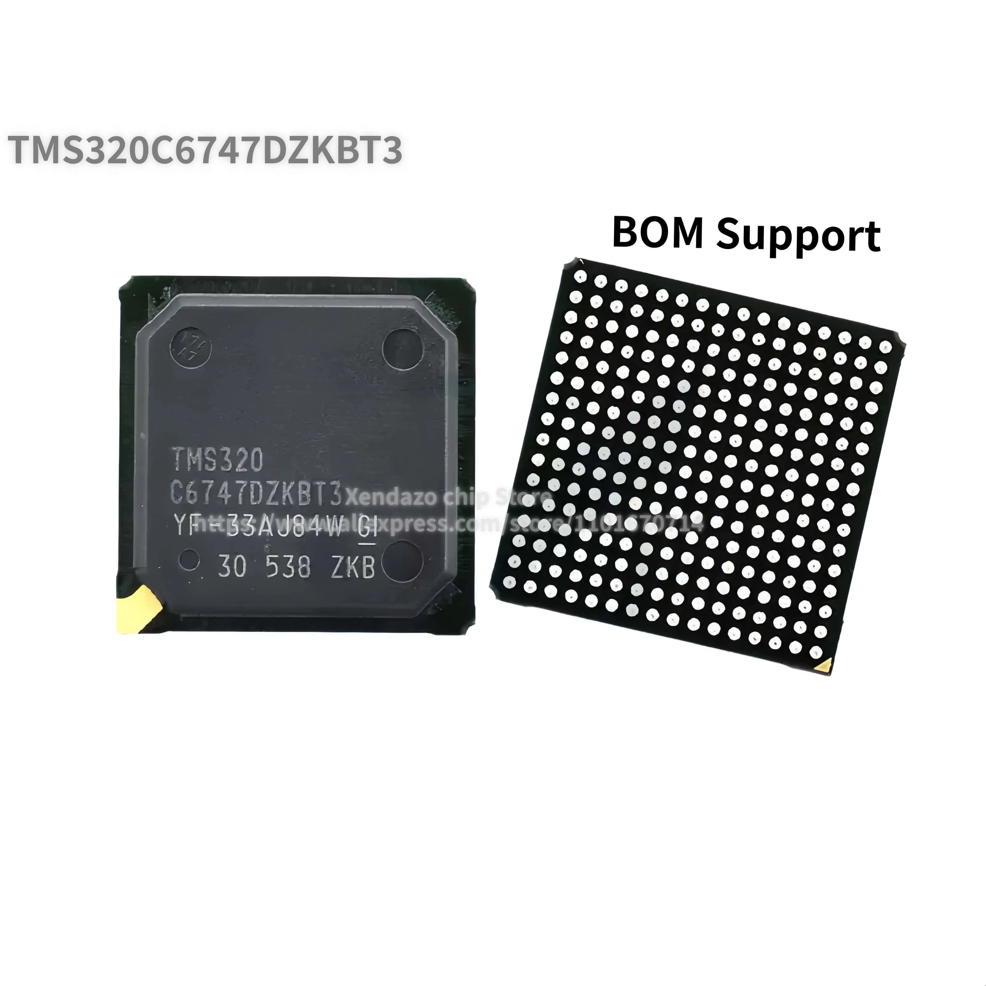 

1pcs/lot TMS320C6747DZKBT3 TMS320C6747D TMS320C6747DZKBT3R TMS320 C6747DZKBT3 BGA-256 Original genuine