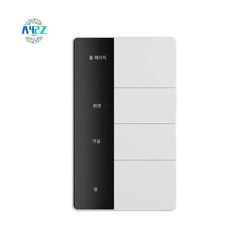 

A42Z-4 Way Screen Display DIY Smart Switch Tuya Wifi 118 Type Zigbee Smart Matter Zero Fire Voice Control Panel