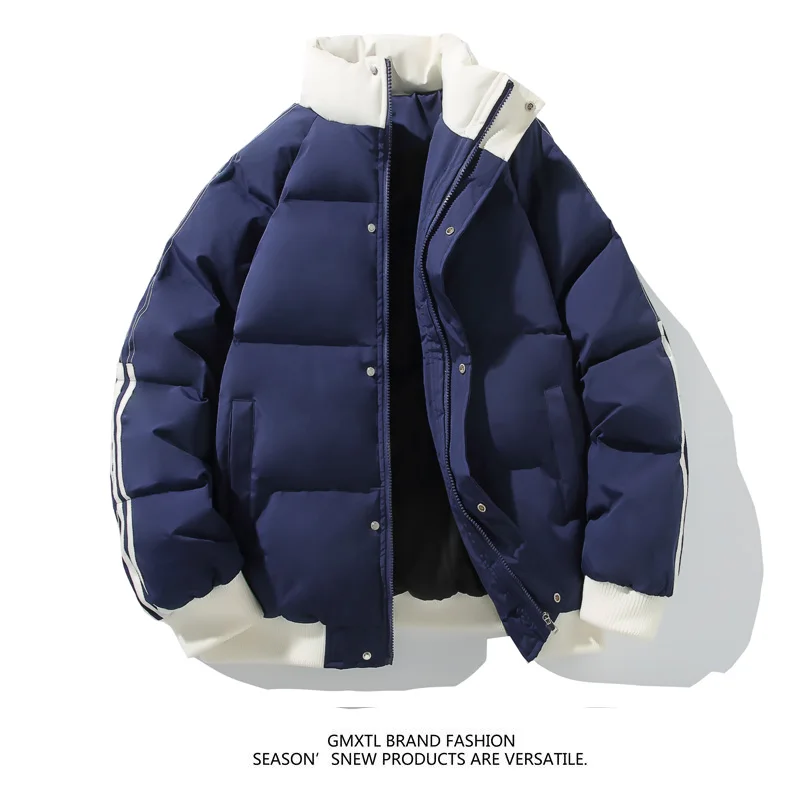 Winter Herrenmode Parkas Männlichen Mantel Windjacke Casual Jacke Dicke Klassische Winddicht Langarm 2021 Neue Business Hombre