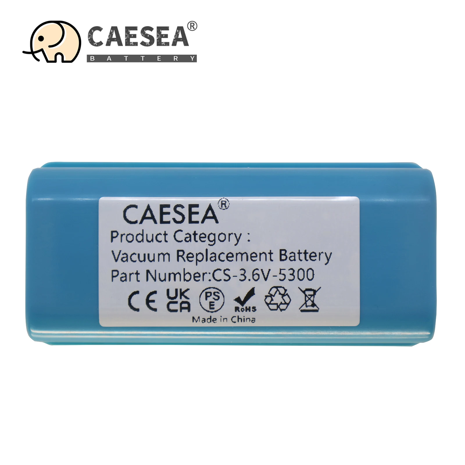 

CAESEA 3.6V 5300mAh Replacement Li-ion Battery for iRobot Braava Jet240 Floor Mop Robot