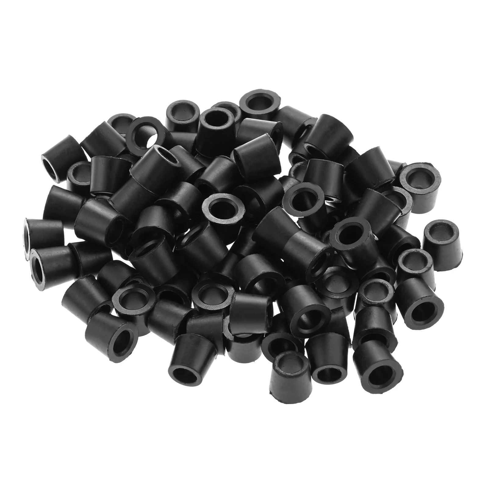 Borracha mangueira juntas para carregamento Mangueira, Manifold Reparação, substituição Kit O-Ring Seal Kit, impermeáveis Peças Carros, A C, 1/4 em, 100 PCs