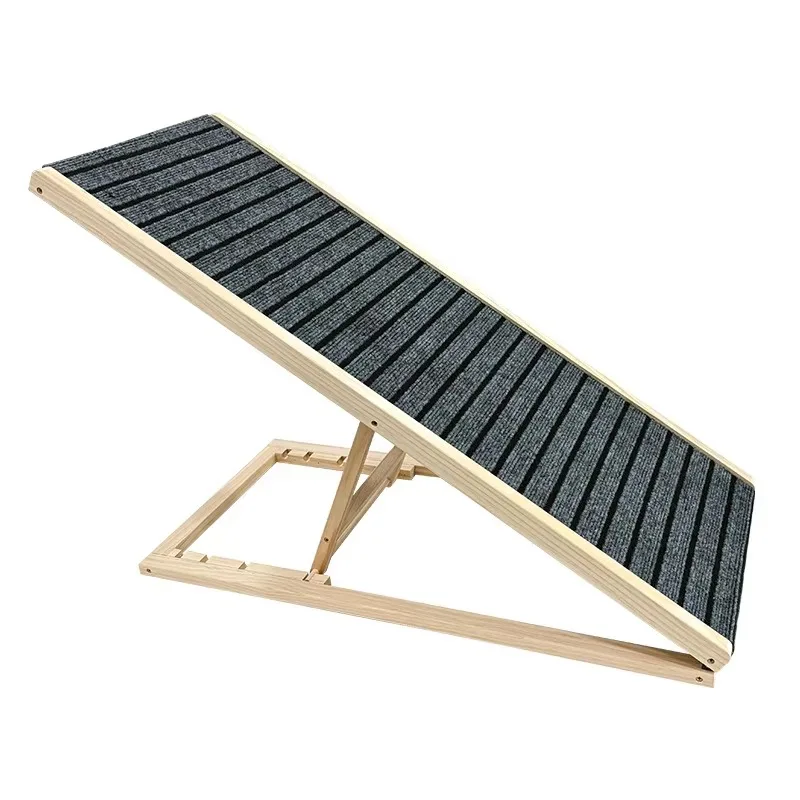 Adjustable, retractable, foldable, eco-friendly, modern dog bed slope