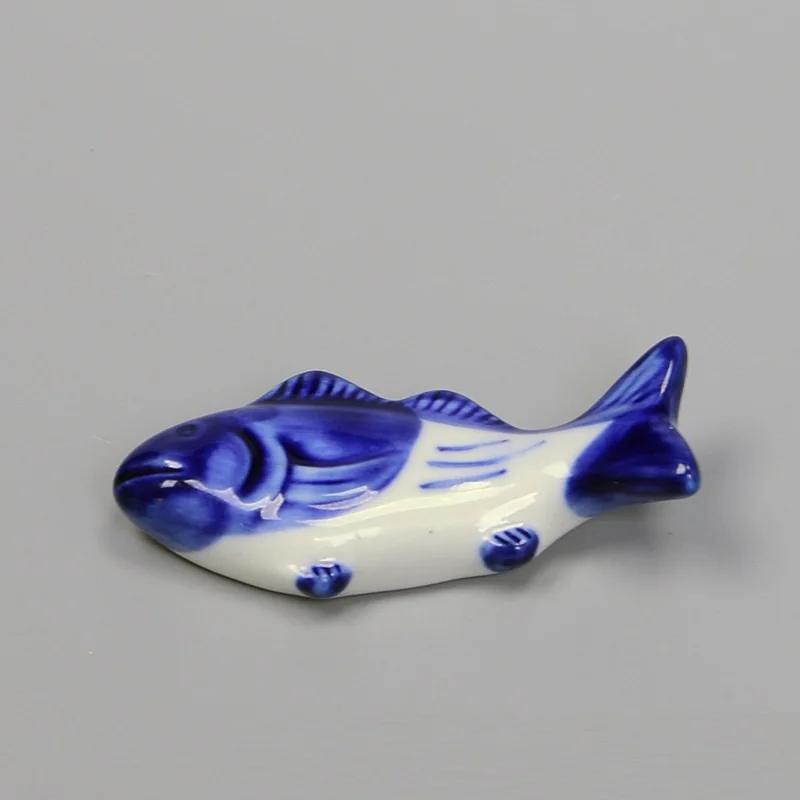 6 PCS Cute Fish Chopsticks Holder Ceramic Japanese Style