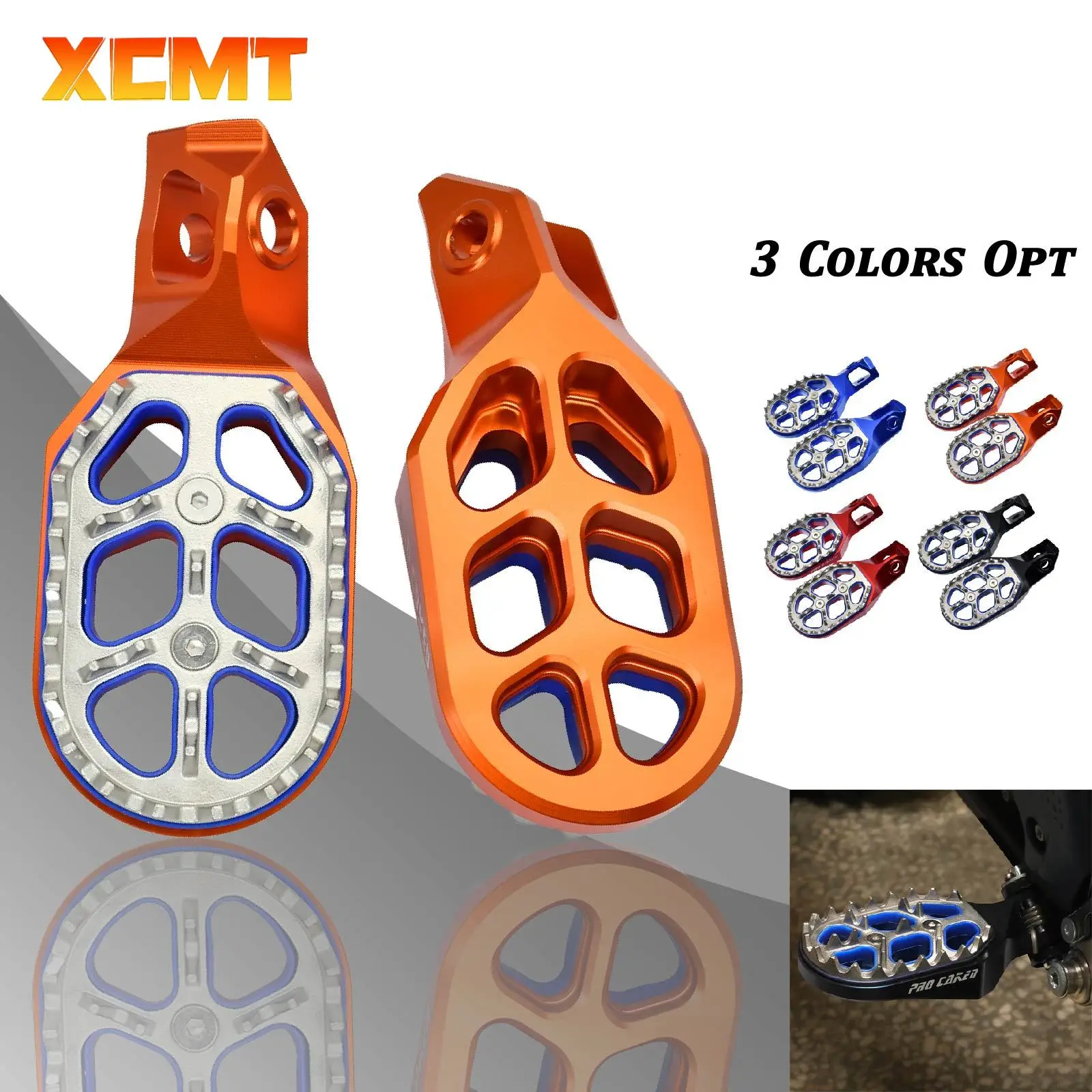 

Foot Pegs Footrest Pedals For KTM EXC EXCF SX SXF XC XCF 150-500 2023-2024 For GasGas EX EXF MC MCF EC ECF 125 250 300 350 2024