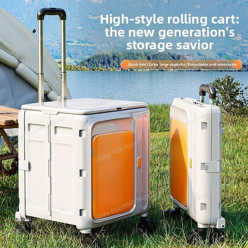 

Открытый кемпер, портативная тележка, тележка для путешествий, пикника, складной кемпер большой емкости